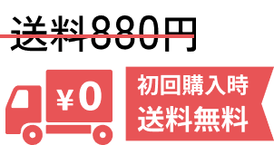 初回購入時 送料無料